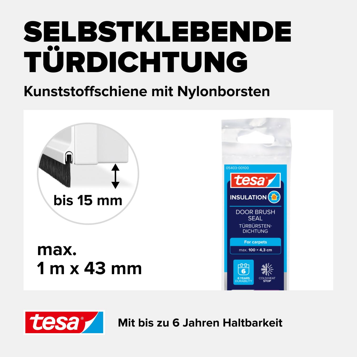 tesa-insuation-tesamoll-t-81rdichtschiene-wei-83-1-m-f-81r-teppich-bis-15-mm image 4