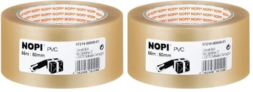 tesa-nopi-pvc-paketklebeband-66-m-x-50-mm-braun-1-rolle image 6