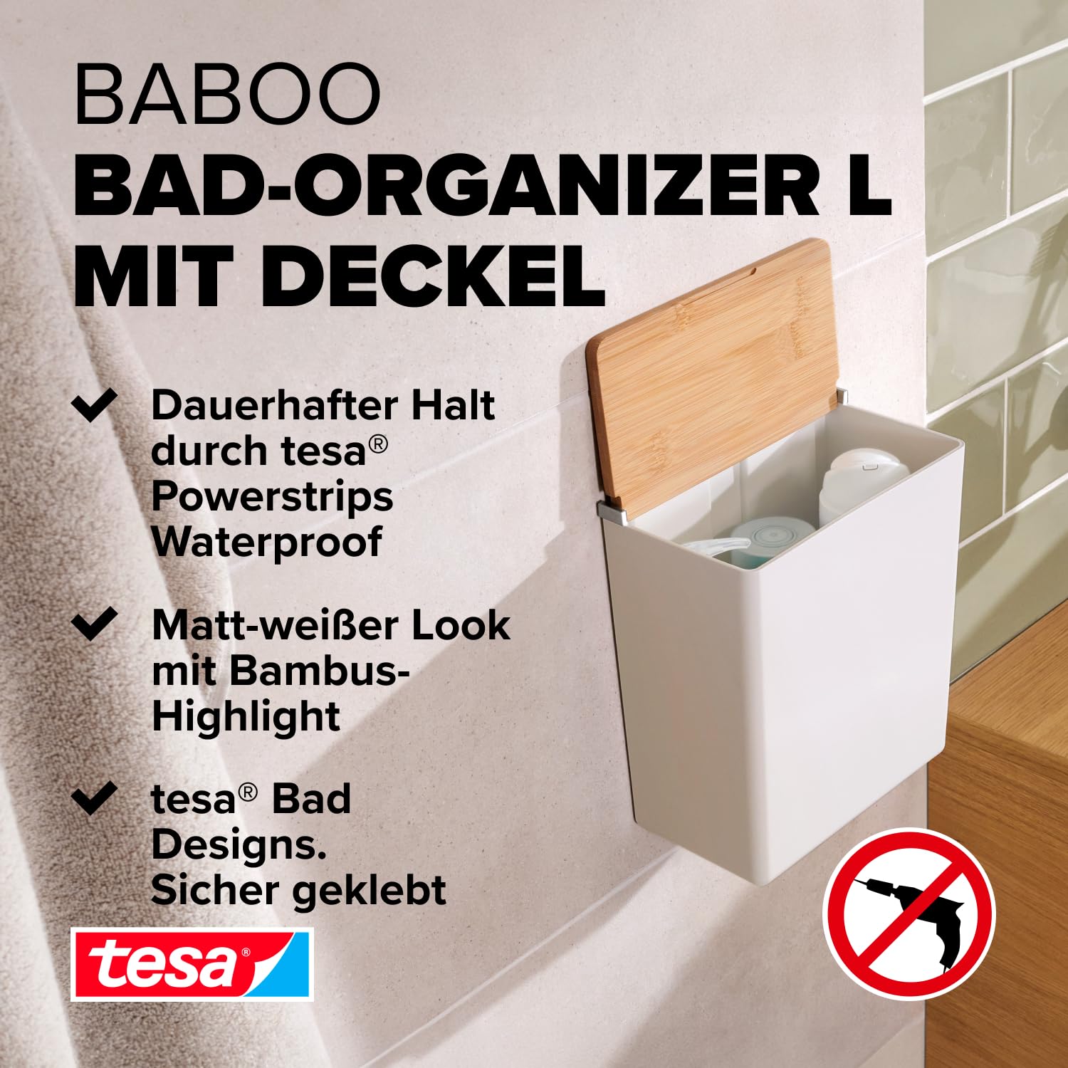 tesa-baboo-l-badorganizer-bambus-deckel-matt-wei-182-x-210-x-102-mm image 2
