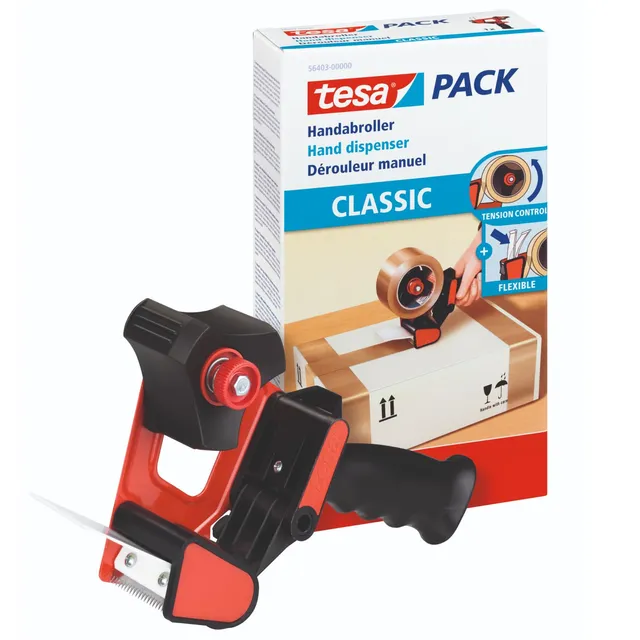 tesapack-handabroller-classic-ffcr-packband-bis-50-mm image 1