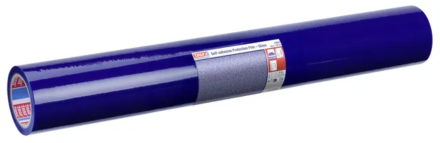 tesa-selbstklebende-schutzfolie-f-r-glas-100-m-x-75-cm-1-rolle image 1