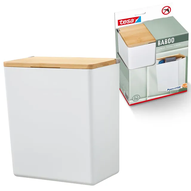 tesa-baboo-l-badorganizer-bambus-deckel-matt-wei-182-x-210-x-102-mm image 1