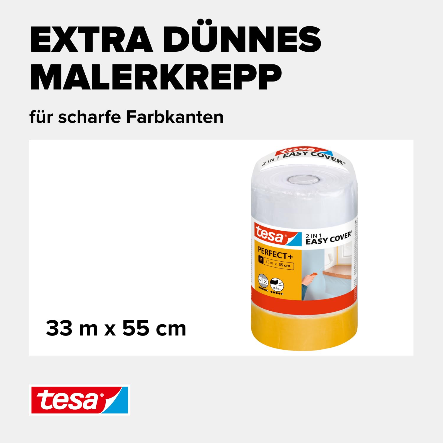 tesa-easy-cover-perfect-refill-m-abdeckfolie-mit-washi-malerband-33-m-x-55-cm image 3