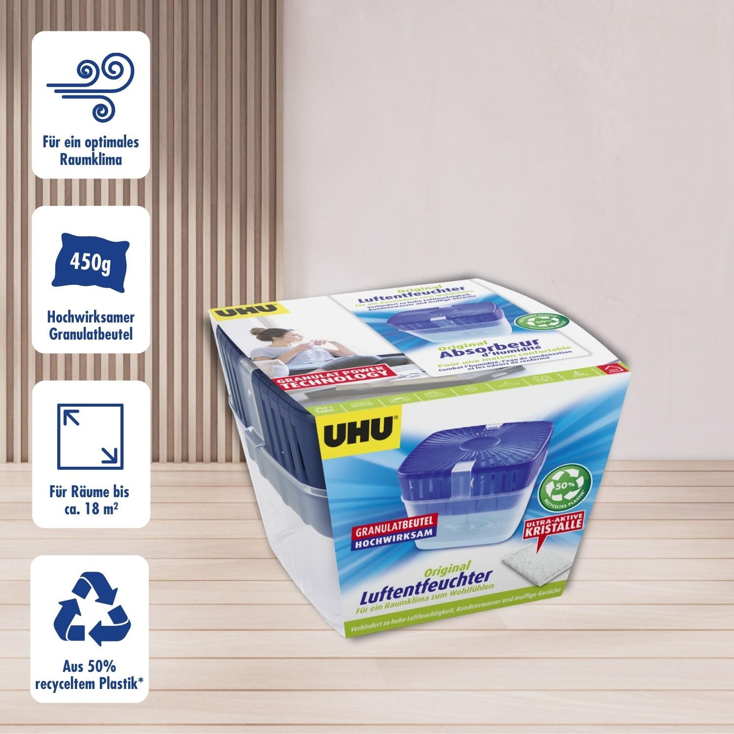 uhu-luftentfeuchter-original-nachf-ll-beutel-450g image 2
