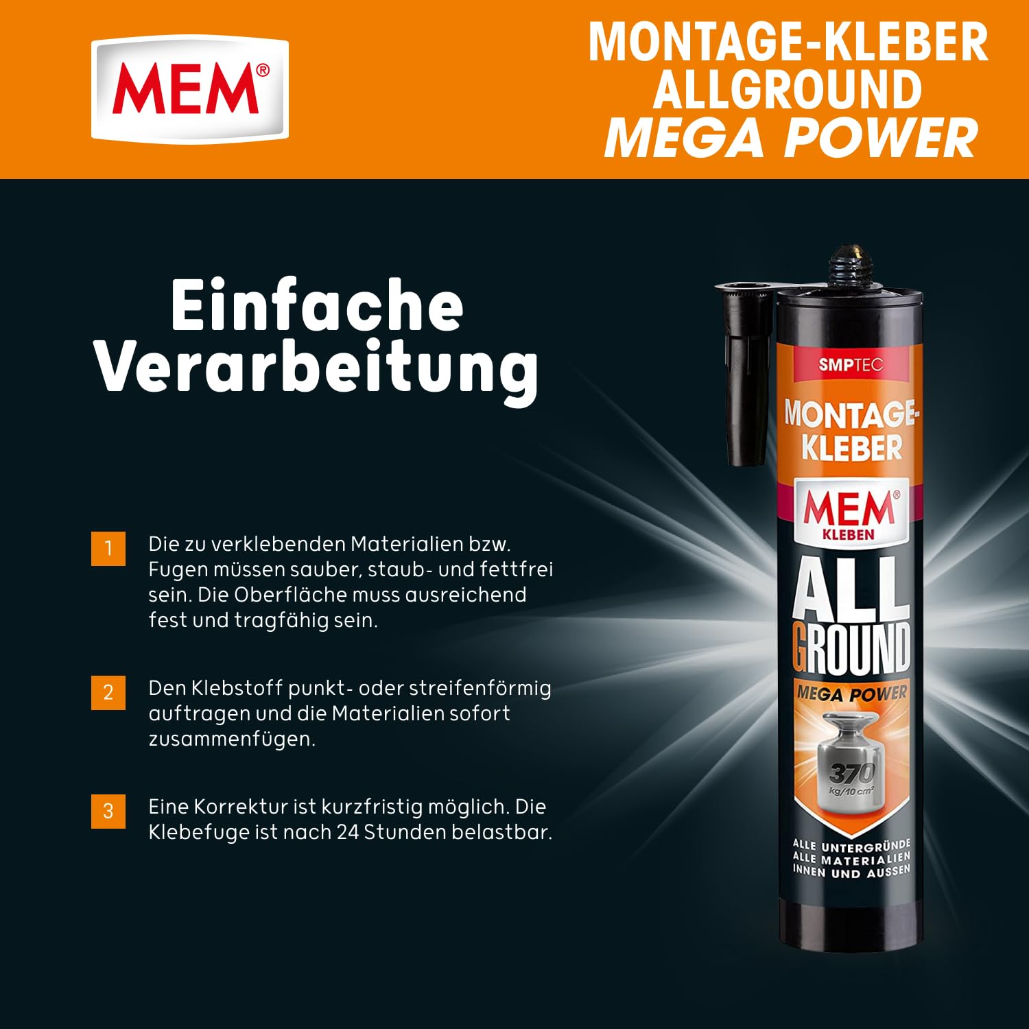 mem-montage-kleber-allground-mega-power-e28093-450-g-kartusche-weidf image 6