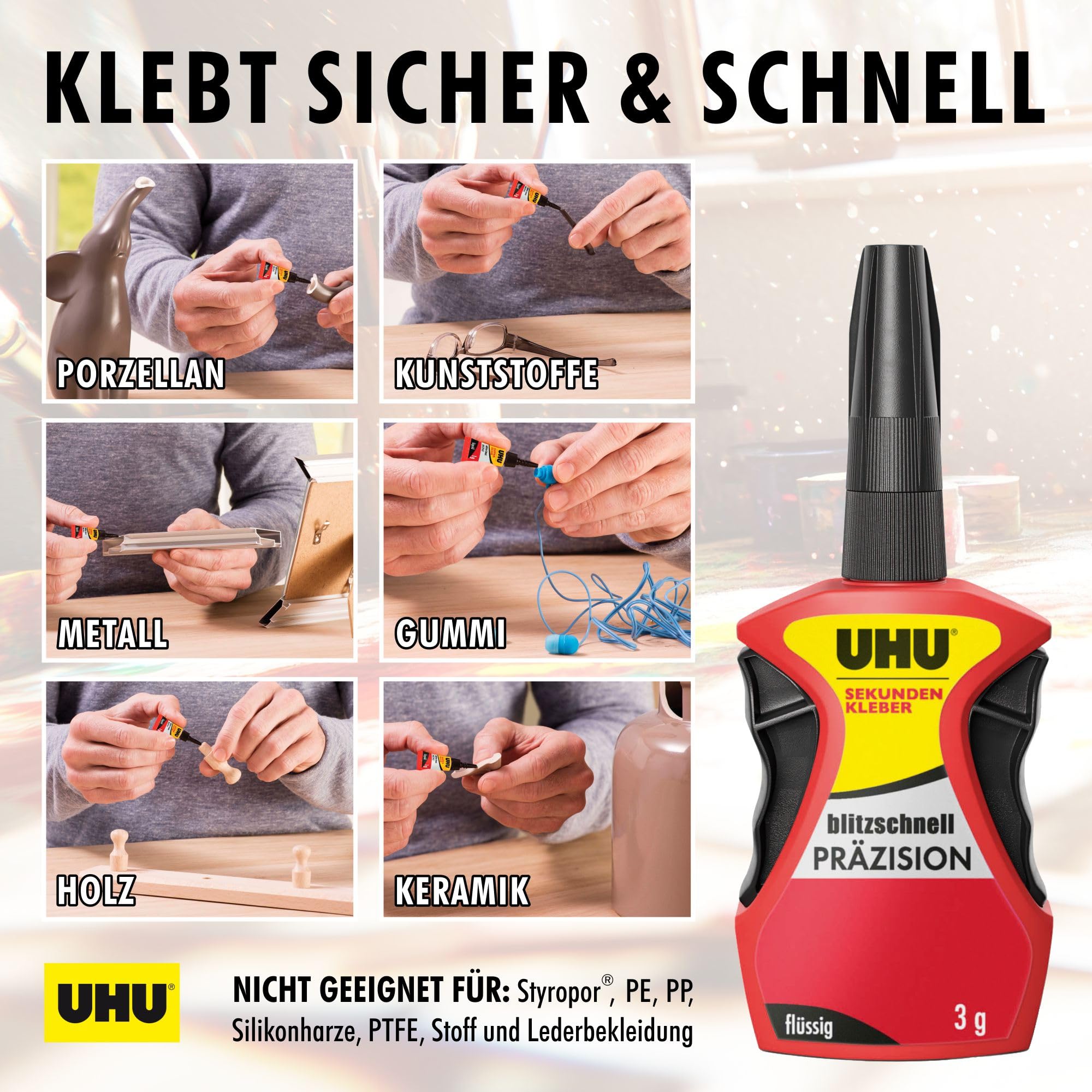 uhu-sekundenkleber-extra-stark-3g-easy-grip-dosierspender-fl-ssiger-superkleber image 3