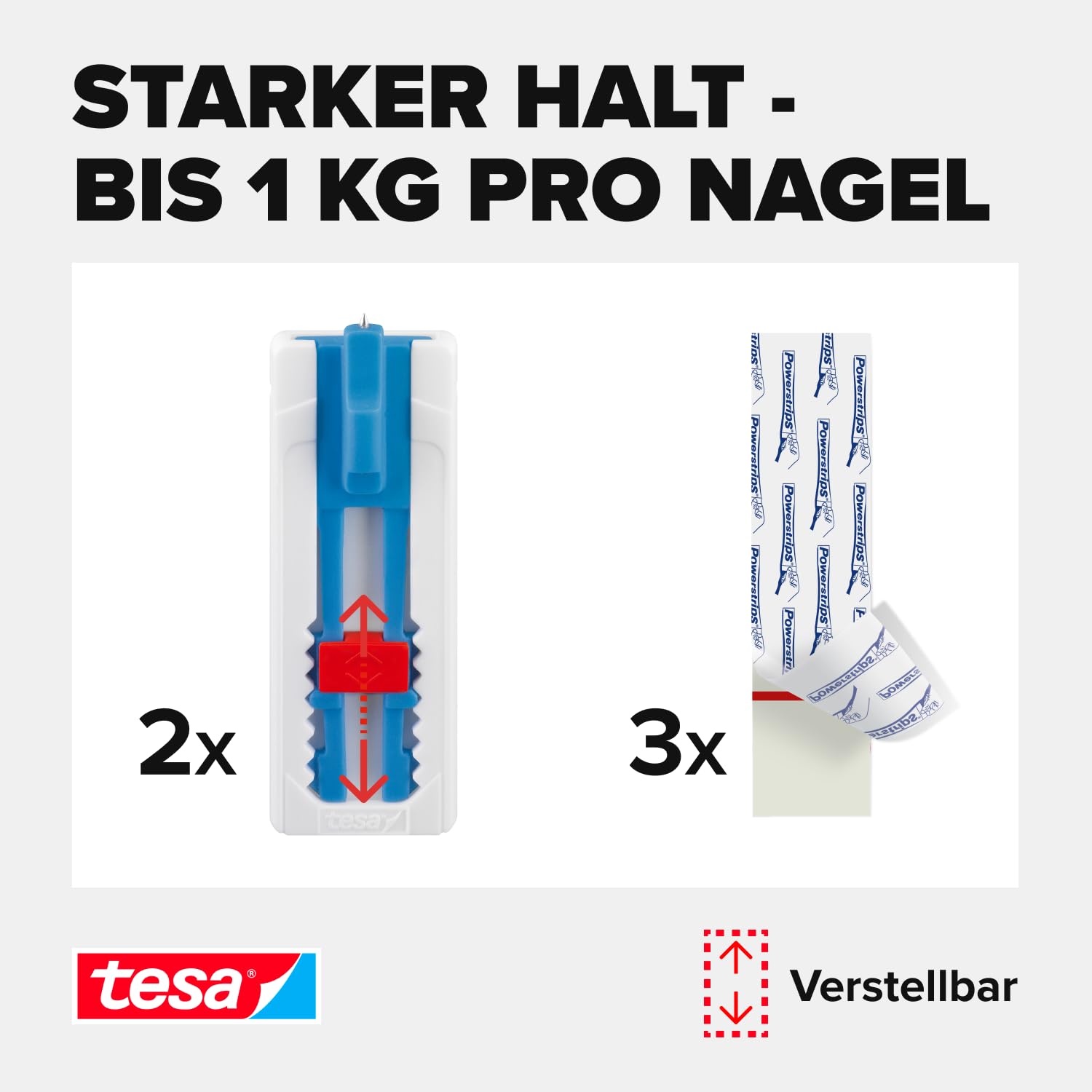 tesa-klebenagel-f-r-tapete-putz-1-kg-verstellbar-2-n-gel-mit-strips image 3