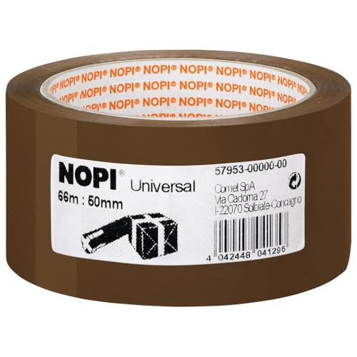 tesa-nopi-universal-paketklebeband-e28093-66-m-x-50-mm-braun-1-rolle image 5