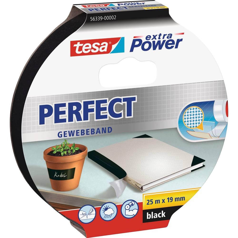 tesa-extra-power-perfect-gewebeband-wei-83-25-m-x-19-mm image 8