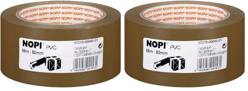 tesa-nopi-pvc-paketklebeband-66-m-x-50-mm-braun-1-rolle image 7