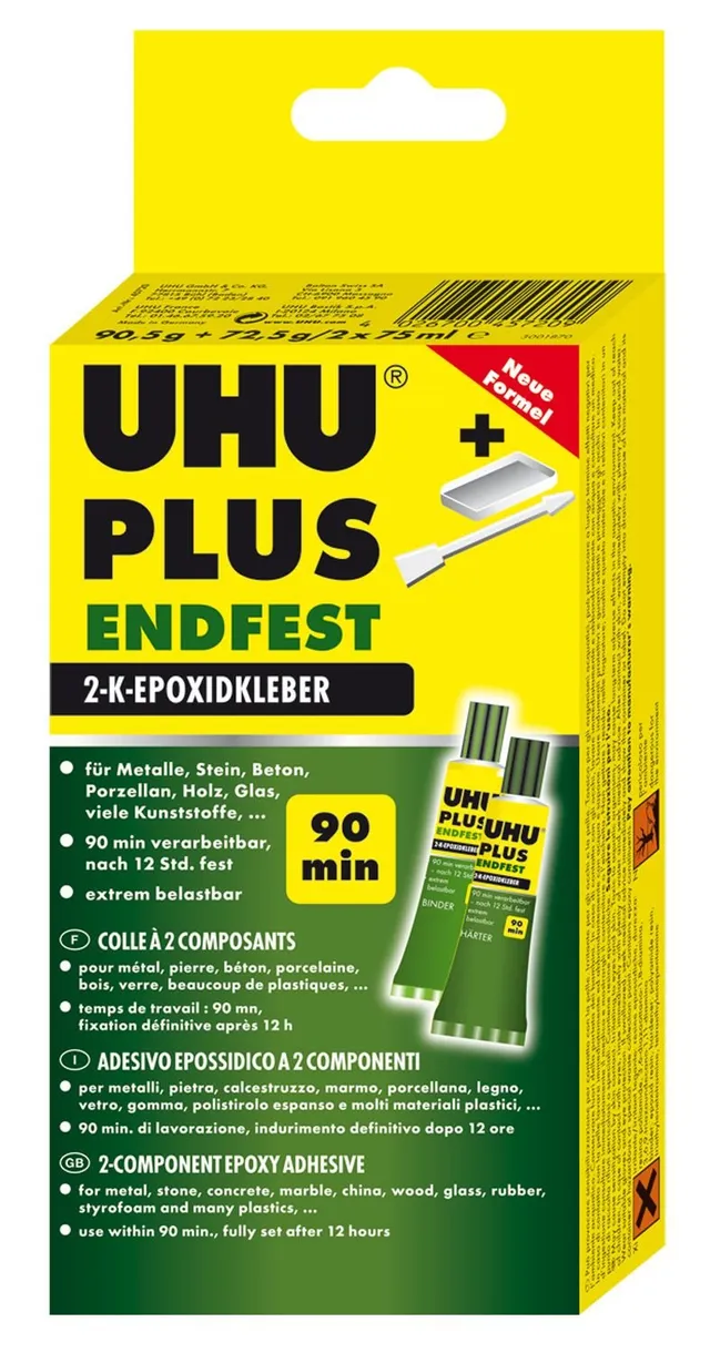 uhu-plus-endfest-90-min-2-komponenten-epoxidkleber-tube-binder-h-rter image 1