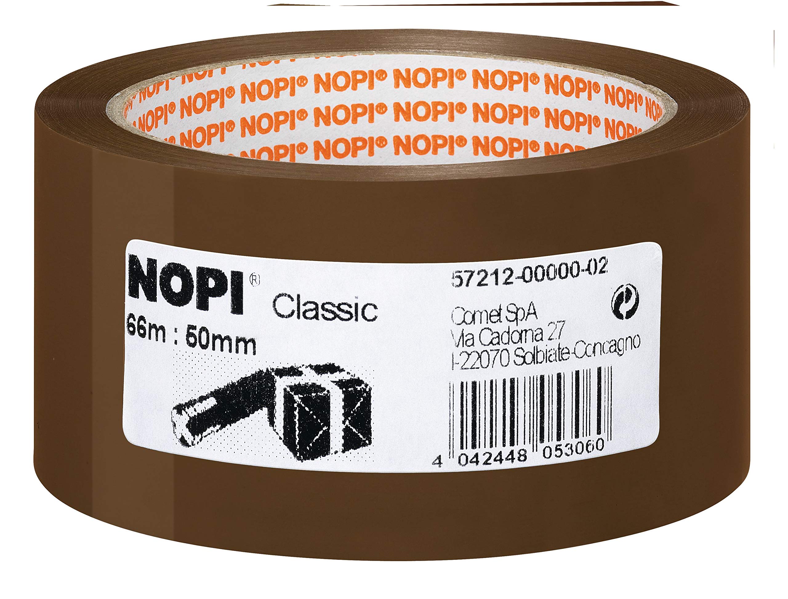 tesa-nopi-classic-paketklebeband-transparent-66-m-x-50-mm-1-rolle image 2