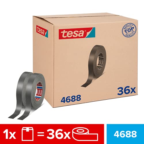 tesaband-4688-standard-gewebeband-36er-pack-50m-x-25mm-silber-matt image 6