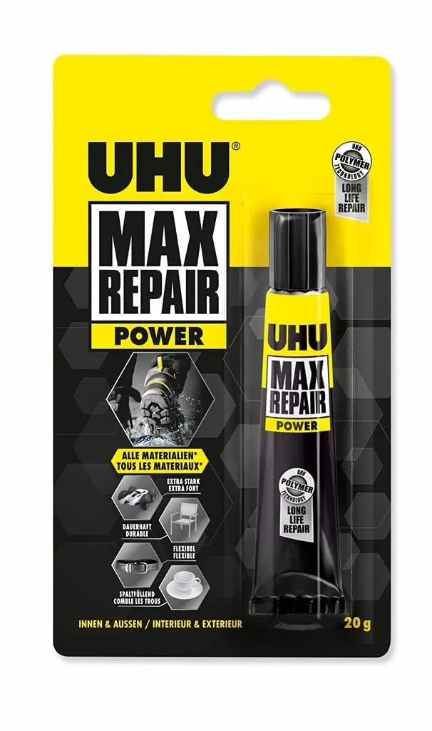 uhu-max-repair-power-reparaturkleber-20-g-extra-stark image 1