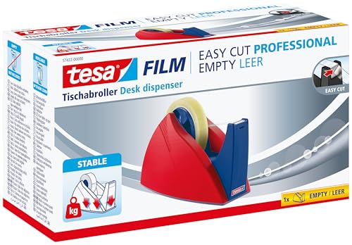 tesa-easy-cut-tischabroller-f-r-klebeband-bis-66-m-x-25-mm-rot-blau image 7