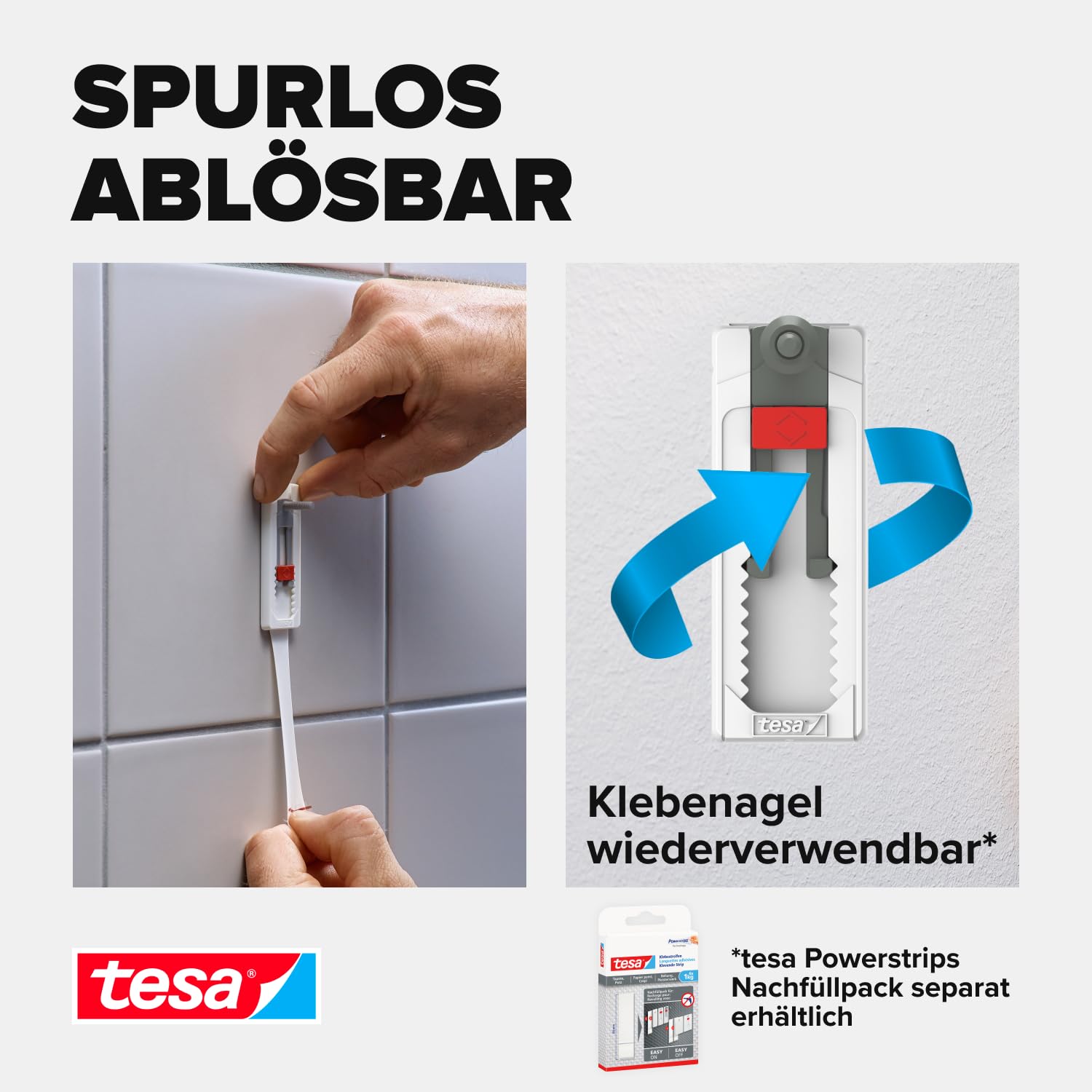 tesa-klebeschraube-f-r-fliesen-metall-verstellbar-2x-3-kg image 6