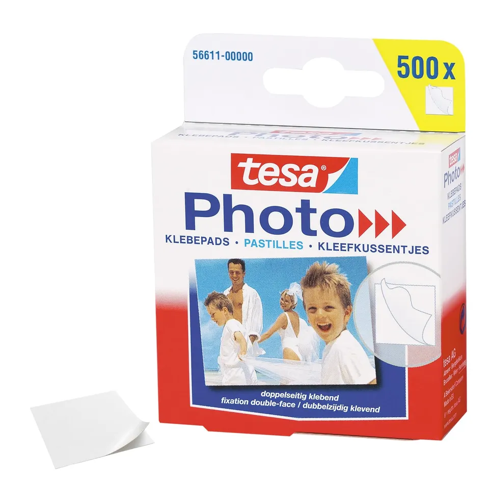 tesa-photo-klebepads-wei-500-st-ck-1-3-x-1-0-cm image 1
