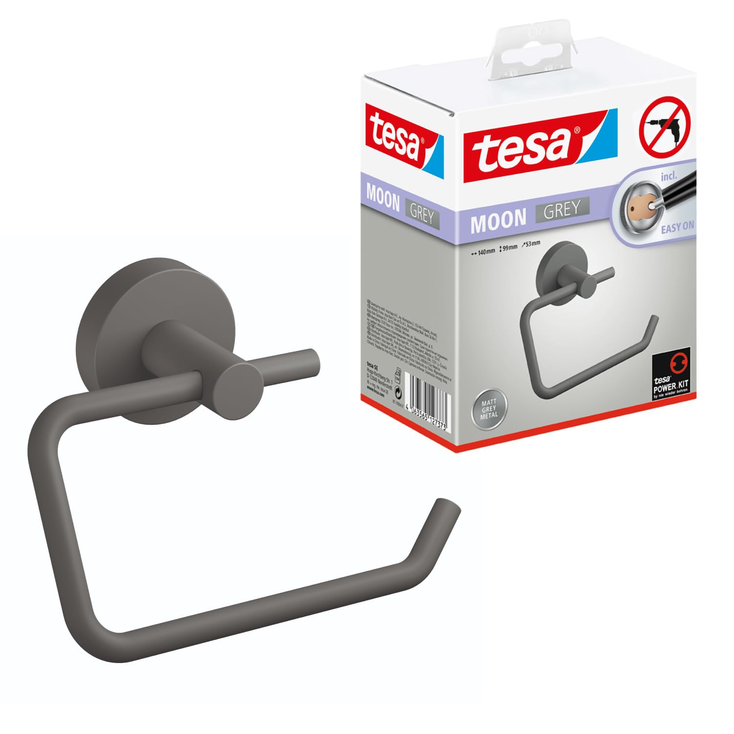 tesa-moon-grey-handtuchhaken-37-mm-x-37-mm-x-36-mm image 4