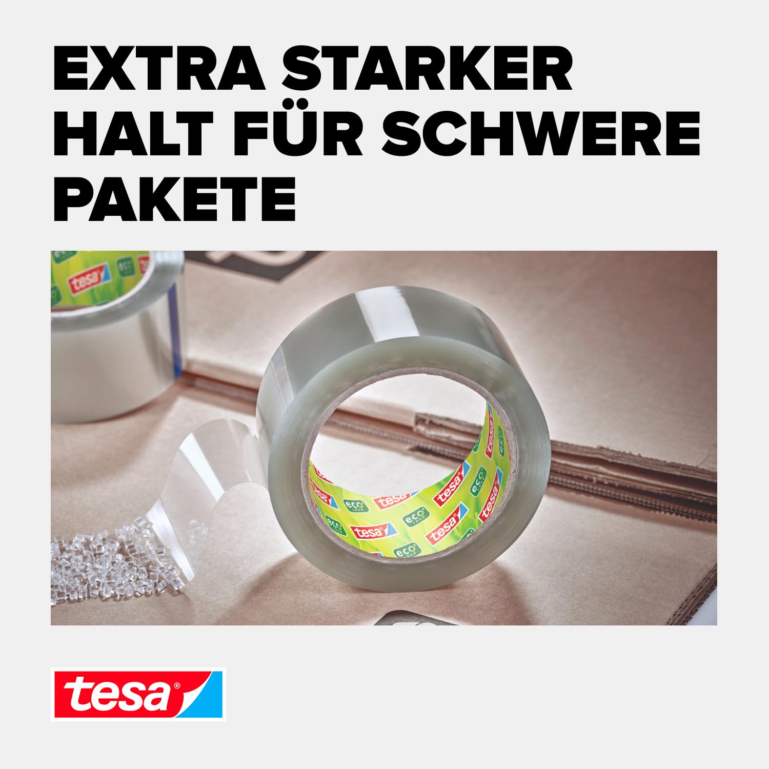 tesa-tesapack-ultra-strong-recycled-packband-66-m-x-50-mm-transparent image 6
