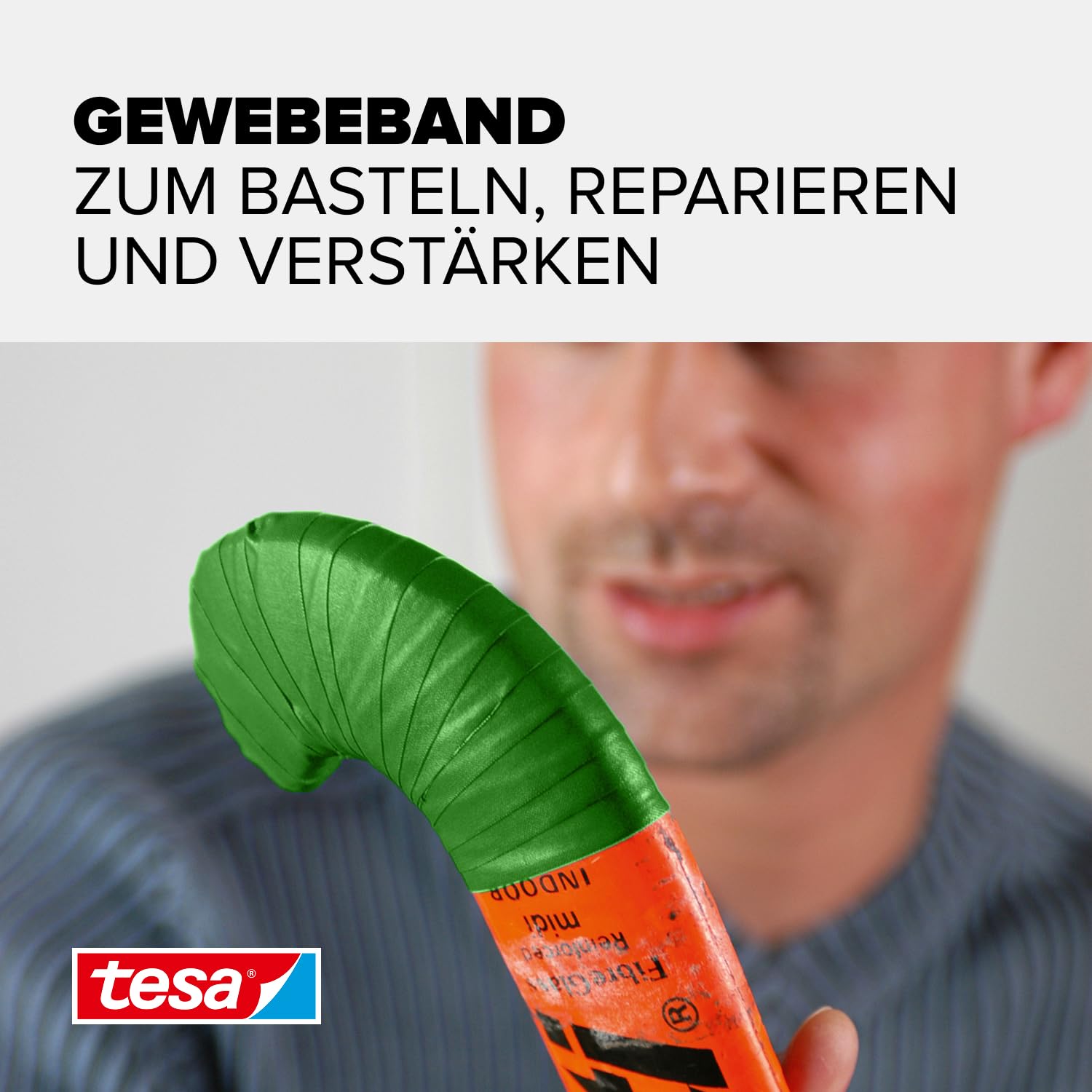 tesa-extra-power-perfect-gewebeband-gr-n-2-75-m-x-38-mm image 2