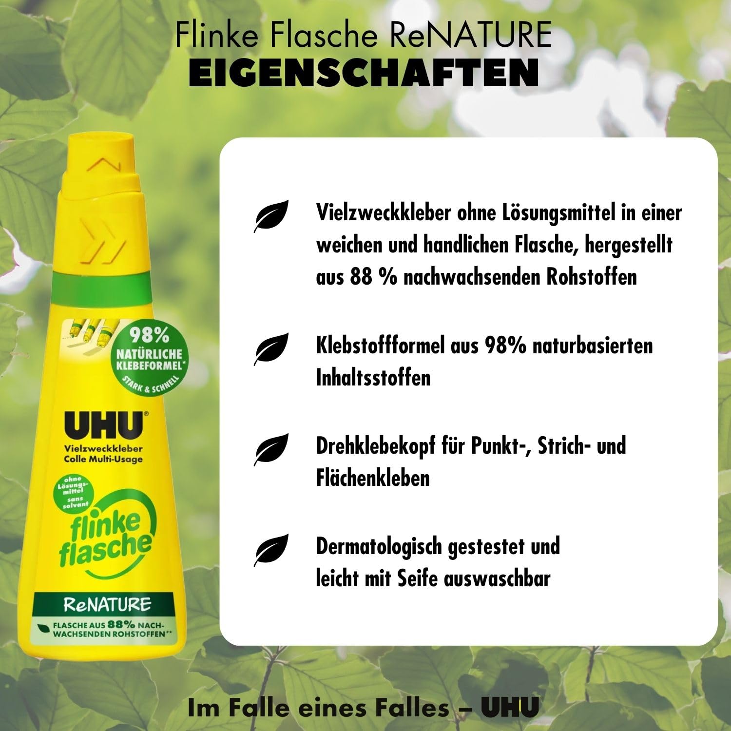 uhu-flinke-flasche-renature-vielzweckkleber-3x100-g image 2