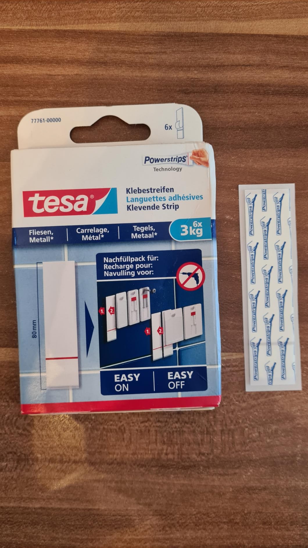 Stark auf glatten Flächen