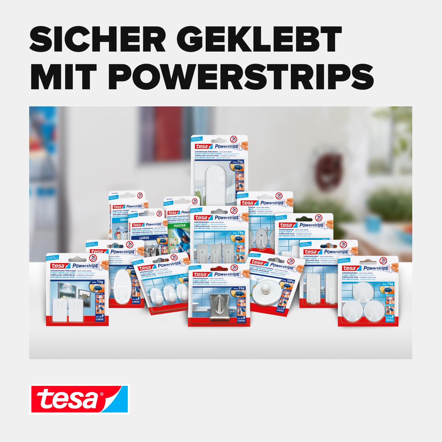 tesa-powerstrips-waterproof-strips-small-8-doppelseitige-streifen image 7