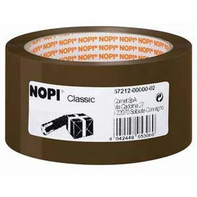tesa-nopi-classic-paketklebeband-transparent-66-m-x-50-mm-1-rolle image 1