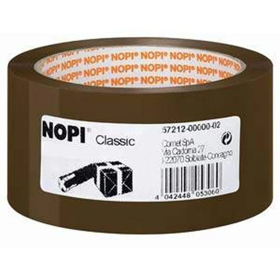 tesa-nopi-classic-paketklebeband-transparent-66-m-x-50-mm-1-rolle image 1
