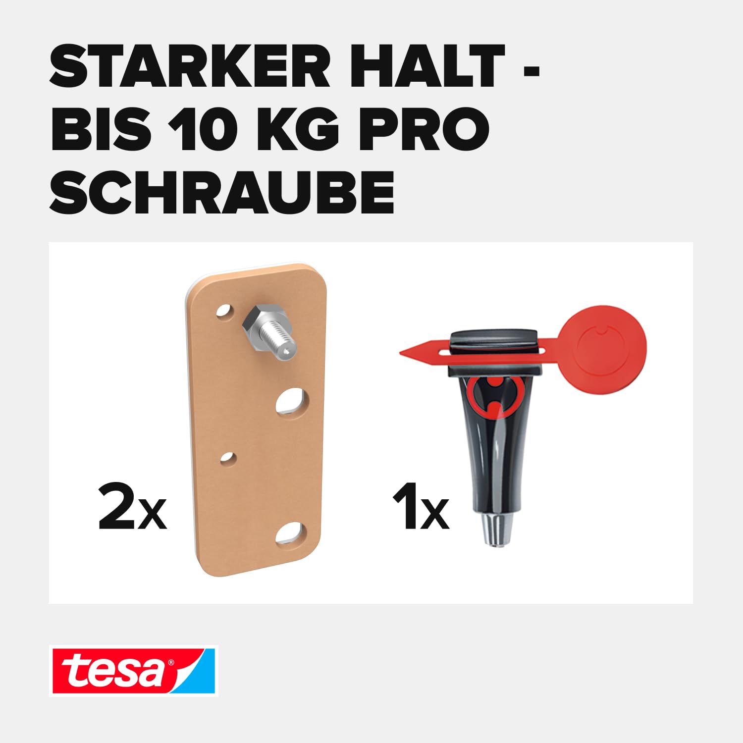tesa-klebeschraube-f-r-mauerwerk-stein-eckig-10-kg-2-st-ck image 3