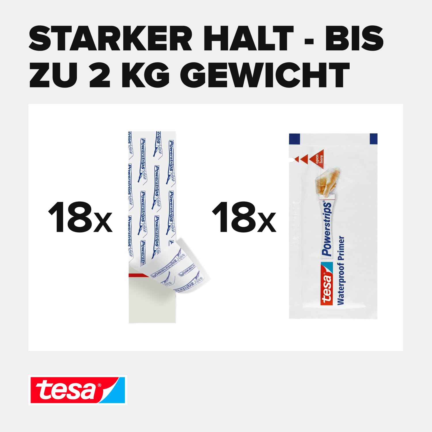 tesa-powerstrips-waterproof-strips-large-3-x-6-doppelseitige-streifen image 3