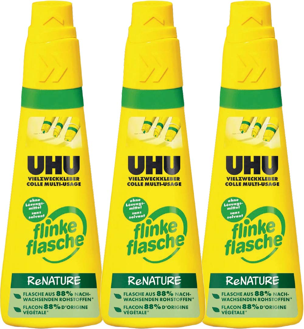 uhu-alleskleber-flinke-flasche-universalkleber-glasklar-3-x-90-g image 8