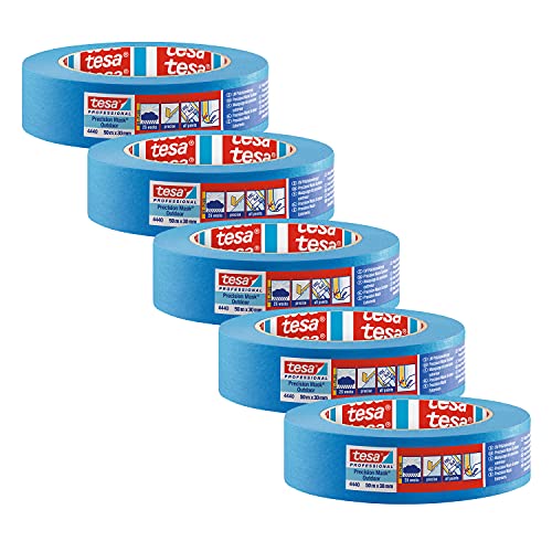 tesa-pr-zisionskrepp-4440-au-en-uv-plus-malerkrepp-blau-50-m-x-30-mm-5er-pack image 4