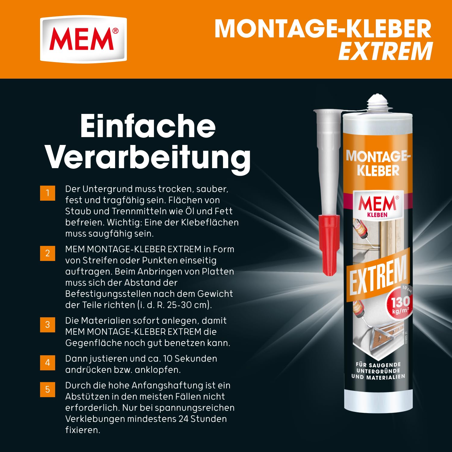 mem-montagekleber-extrem-dispersionskleber-380-g-kartusche image 6