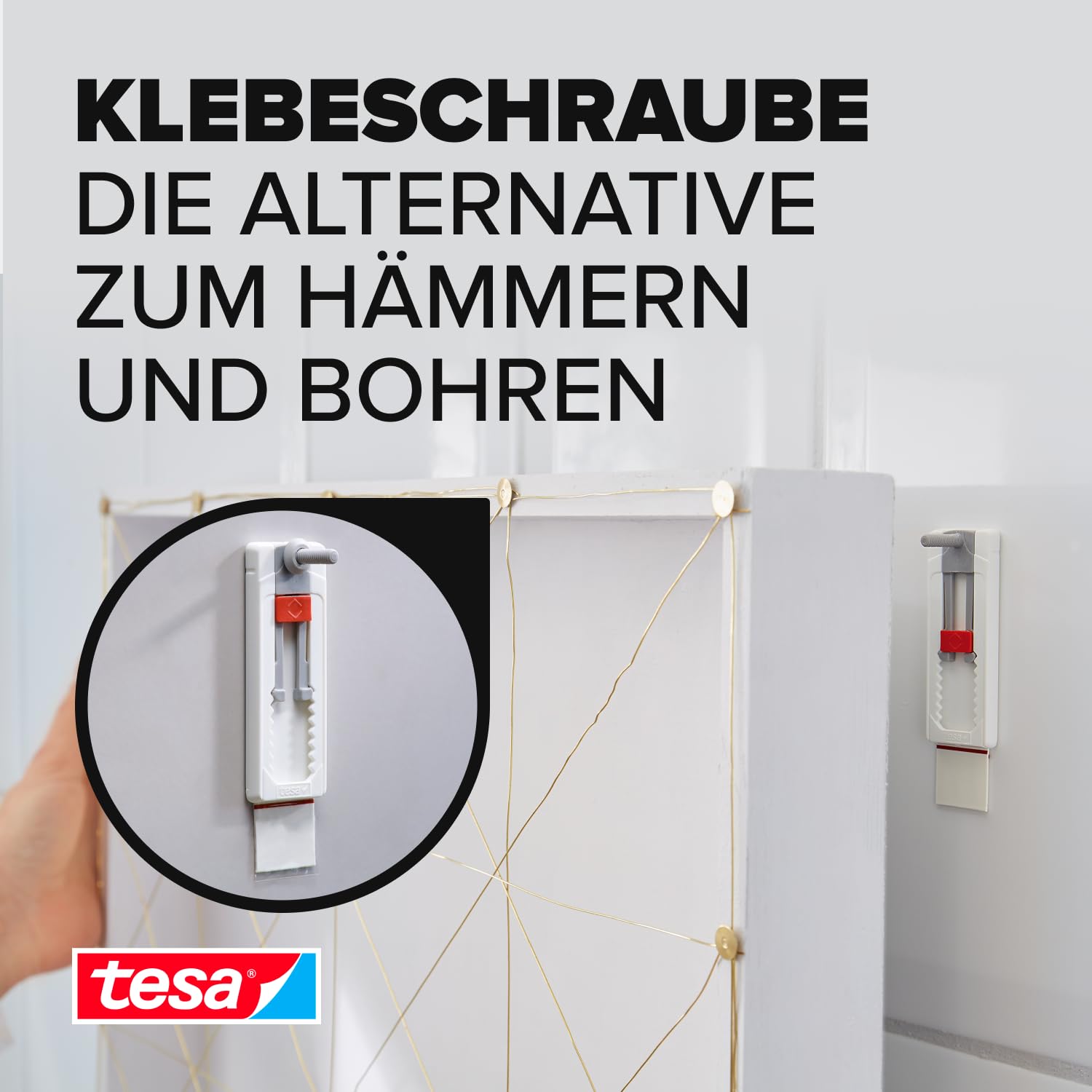 tesa-klebeschraube-f-r-fliesen-metall-verstellbar-2x-3-kg image 2