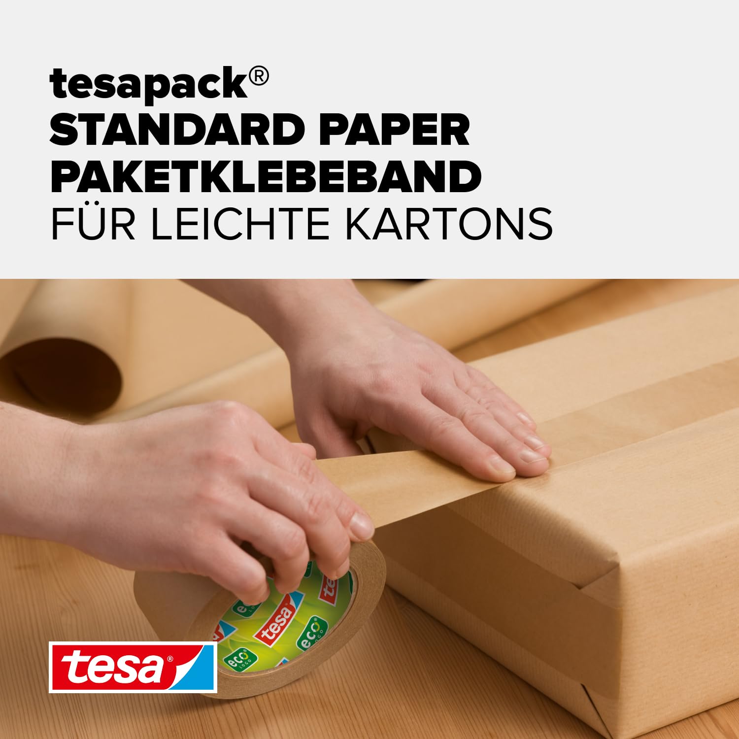 tesa-tesapack-standard-paper-papierklebeband-50-m-x-50-mm-braun image 3