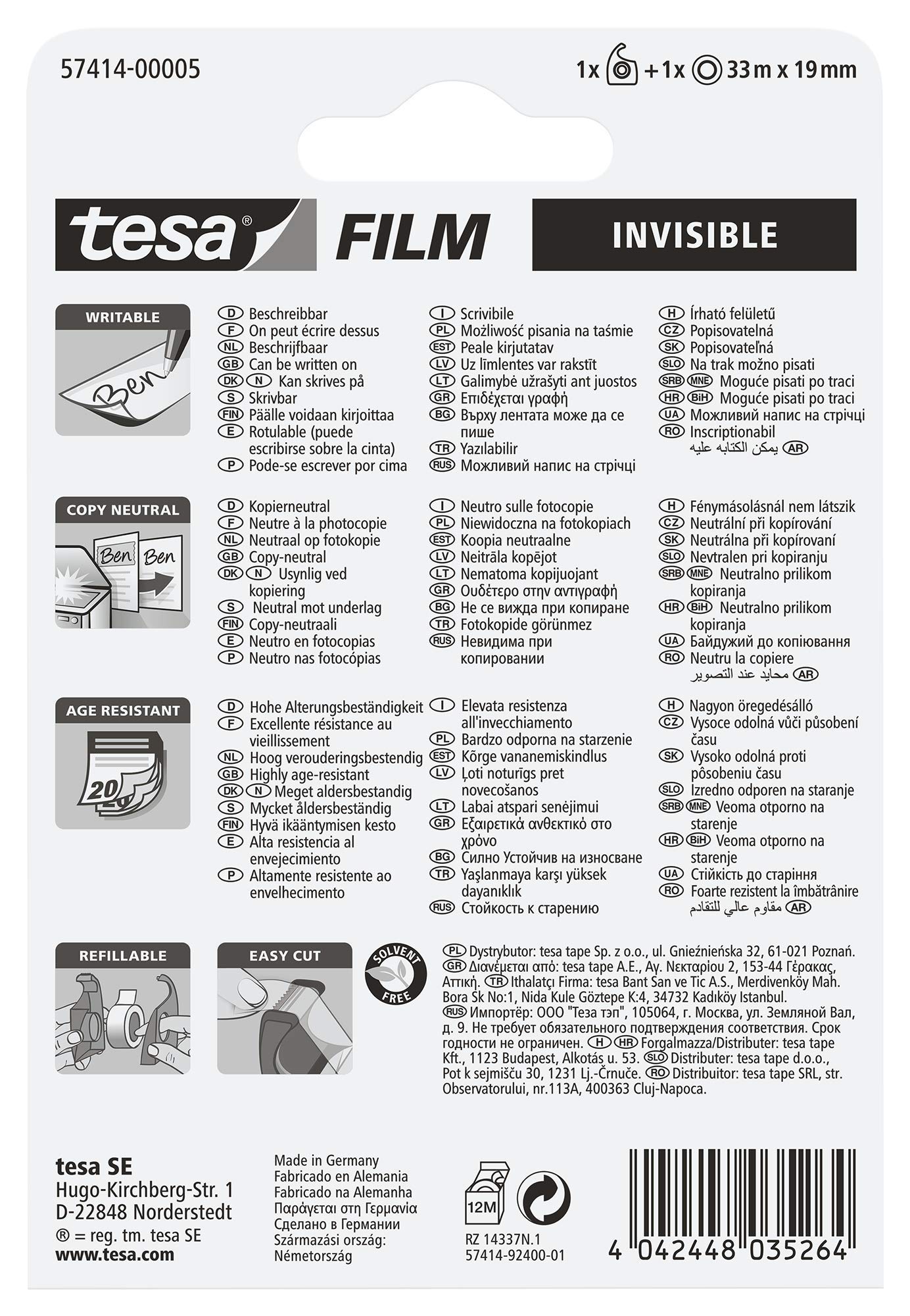 tesa-easy-cut-handabroller-tesafilm-invisible-transparent image 4
