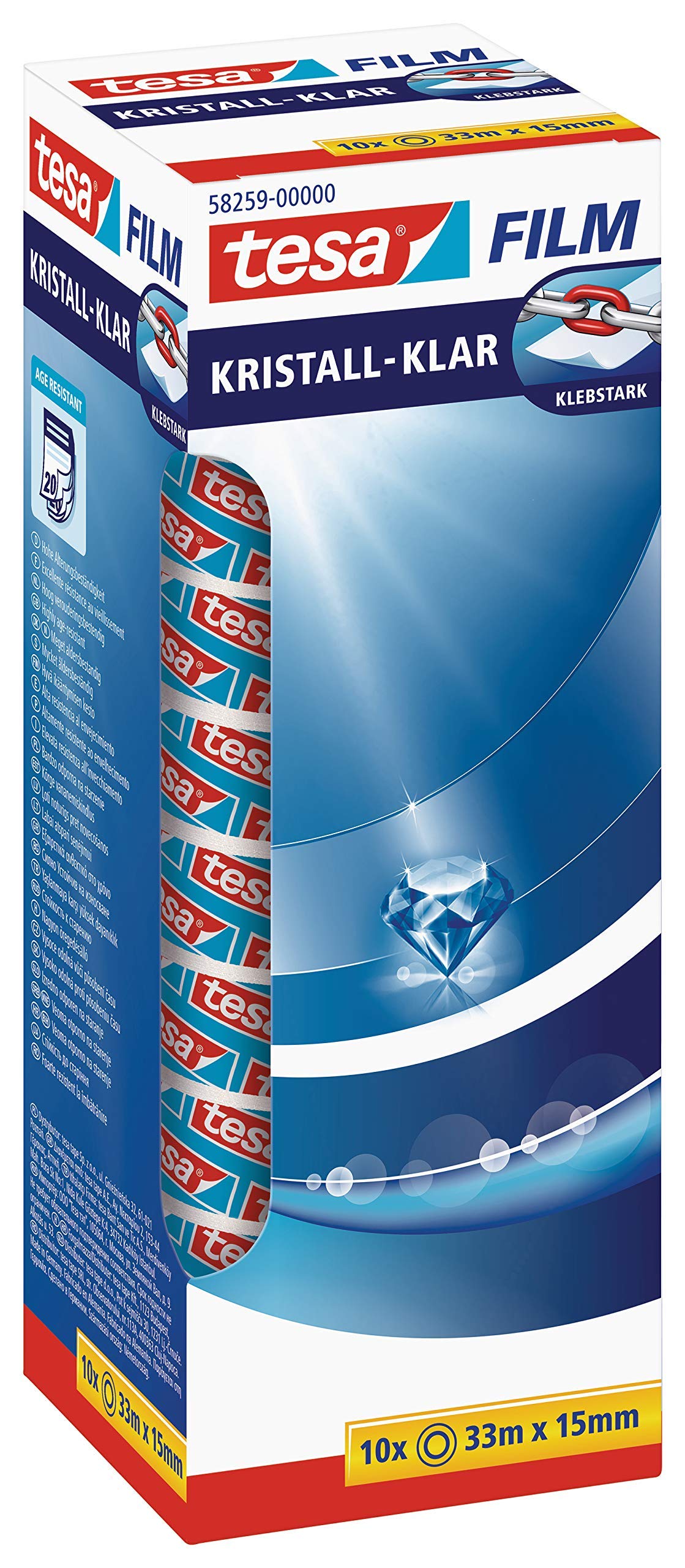 tesa-tesafilm-crystal-clear-klebeband-8-rollen-10-m-x-19-mm image 8