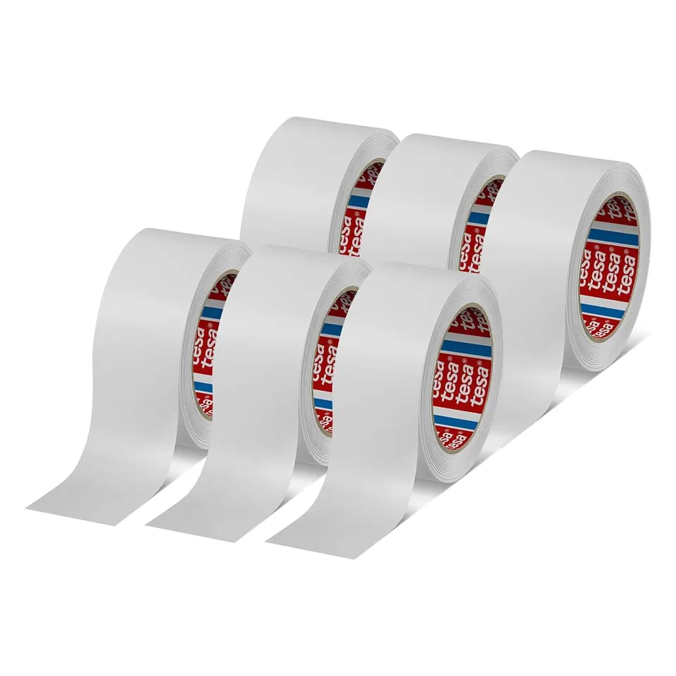 tesa-tesapack-4313-papierklebeband-6-rollen-wei-6-x-50-m-x-50-mm image 1