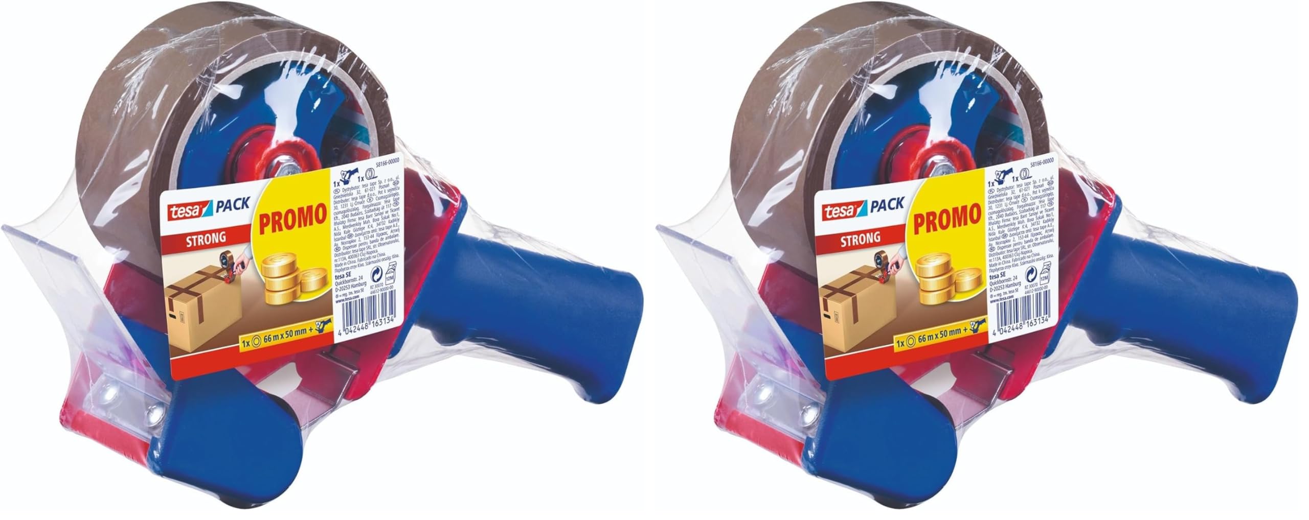 tesapack-strong-paketbandabroller-set-66-m-x-50-mm-braun image 8