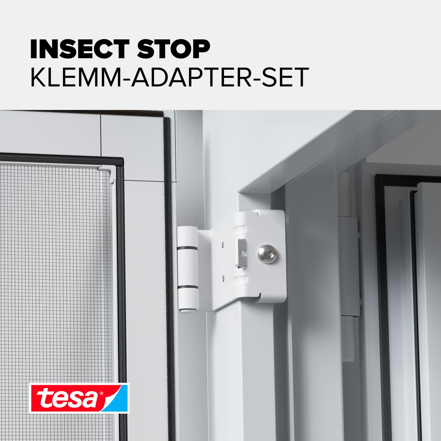 tesa-insect-stop-klemm-adapter-set-wei-f-r-fliegengitter-t-ren image 3