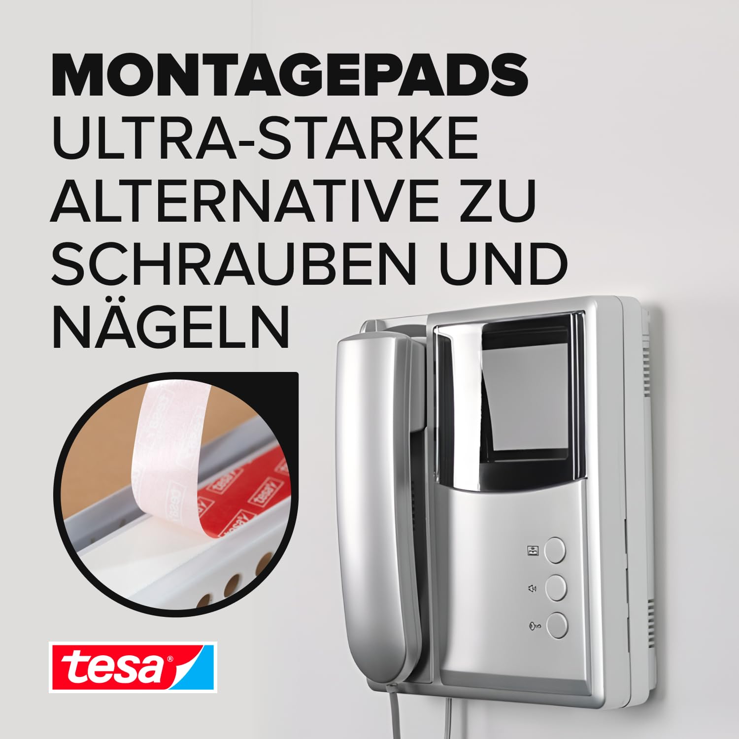 tesa-powerbond-ultra-strong-klebepads-9x-pads-6-cm-x-2-cm-bis-6-kg image 2