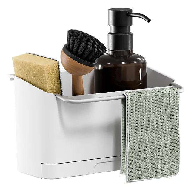 tesa-sp-lbecken-organizer-zum-kleben-ohne-bohren-wei-schmal-5-kg image 1