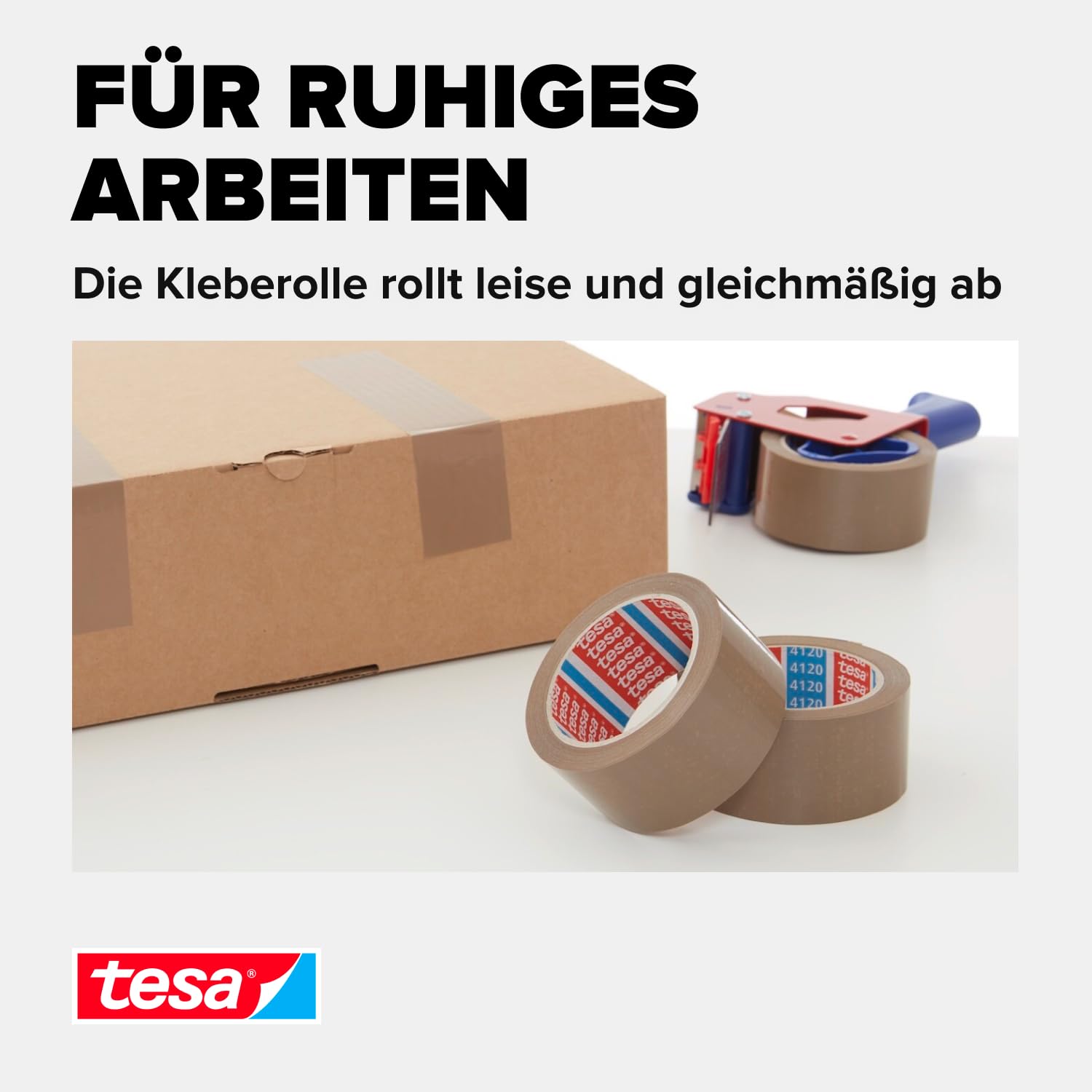tesa-tesapack-extra-strong-paketband-abroller-set-2x-66-m-x-50-mm-braun image 5