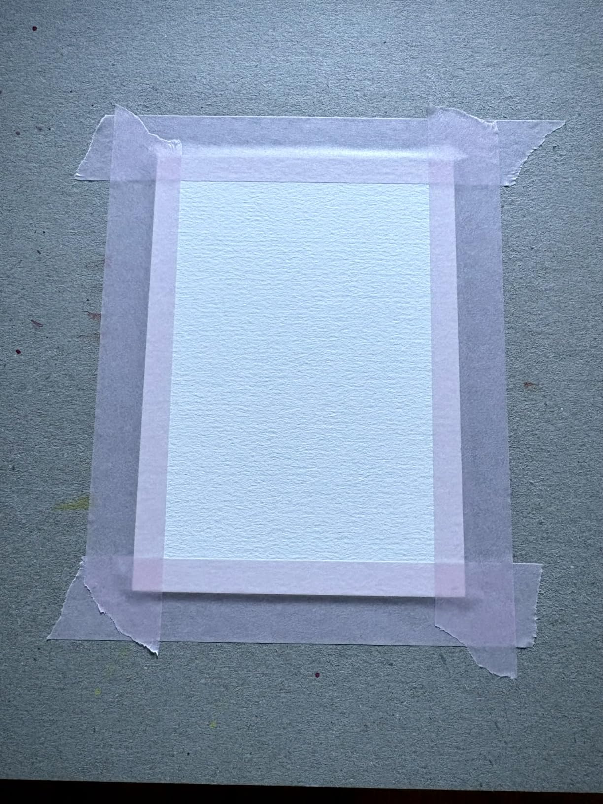 Keine Farbe unterlaufen