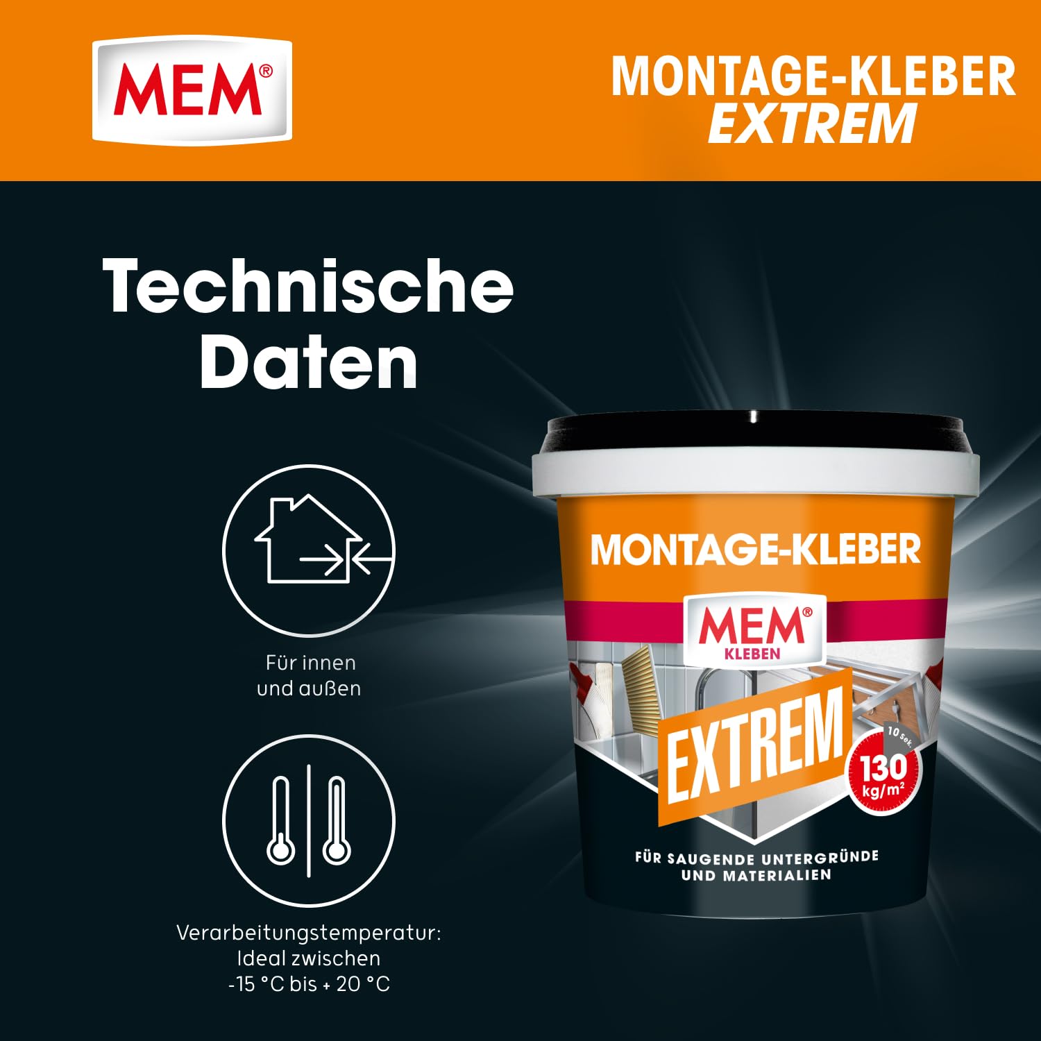 mem-montage-kleber-extrem-1-kg-dose-wei-l-semittelfreier-dispersionskleber image 3