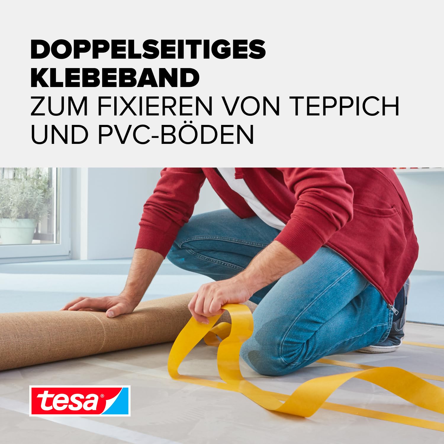 tesa-verlegeband-extra-stark-klebend-doppelseitiges-teppich-und-pvc-verlegeband- image 2