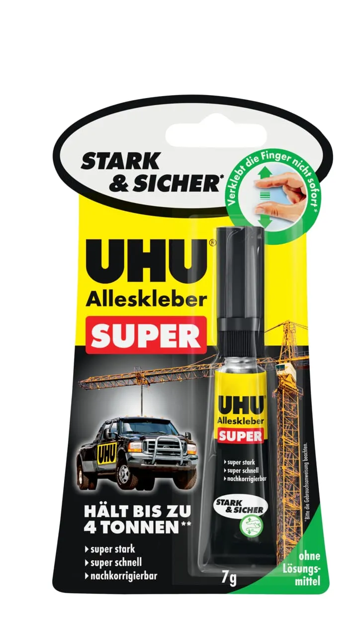 uhu-alleskleber-super-tube-7-g-transparent image 1