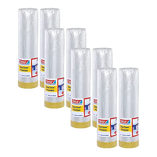 tesa-easy-cover-4365-pr-zision-malerband-mit-folie-8er-pack-33-m-x-2-1-m image 4