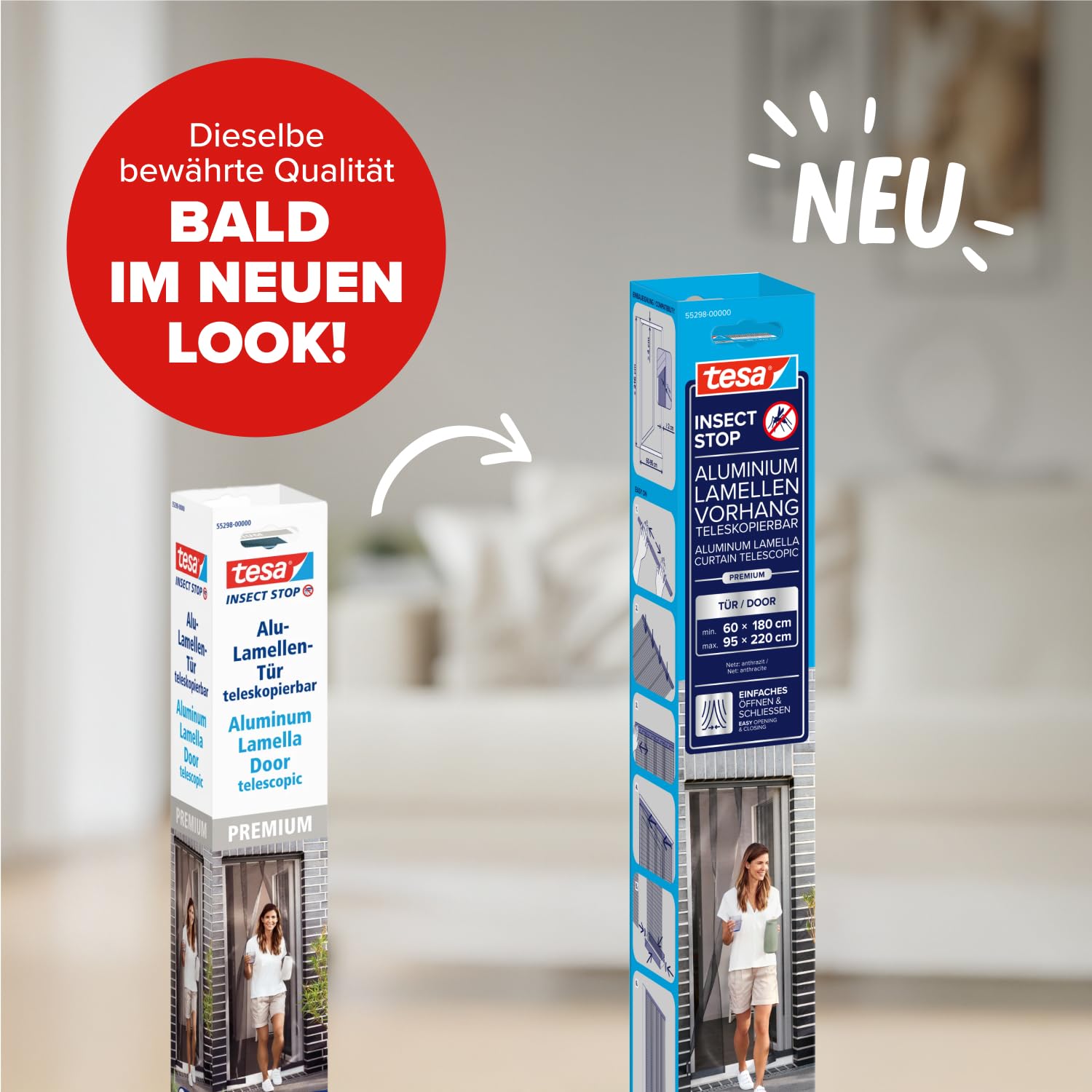 tesa-insect-stop-alu-lamellen-vorhang-premium-95-x-220-cm-anthrazit image 2